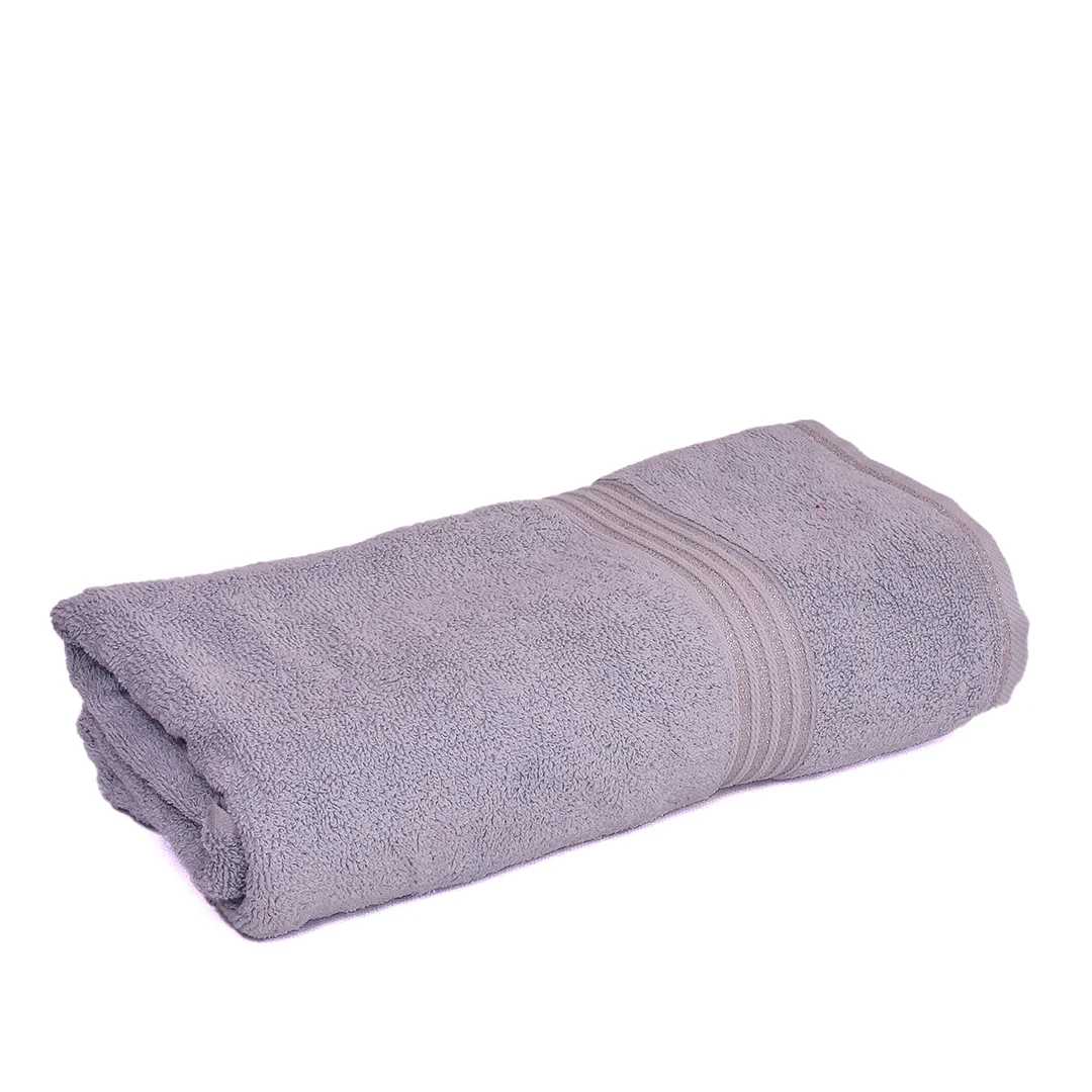 Four Stripes Light Grey luxurious Bath Towel 1