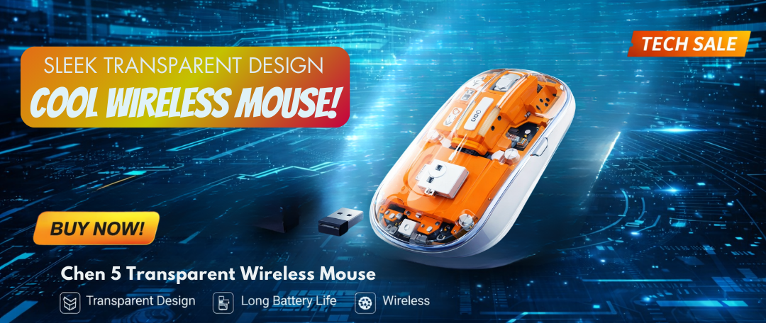 Mobile slideshow banner transparent mouse