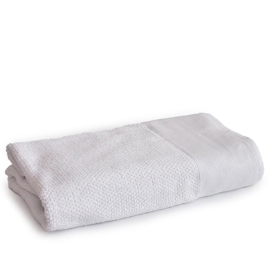 White Dotted luxurious Bath Towel